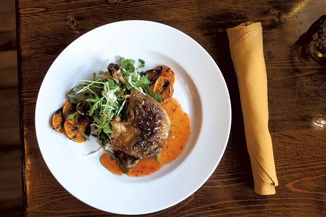 Duck-leg confit - TOM MCNEILL