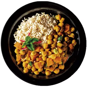 Chickpea vegetable tajine - COURTESY