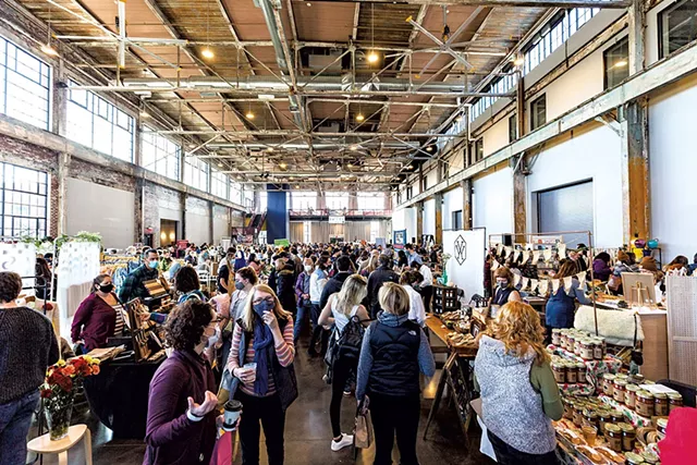 The Good Trade Makers Market in Providence, R.I. - COURTESY OF CARLY RAE BRUNAULT