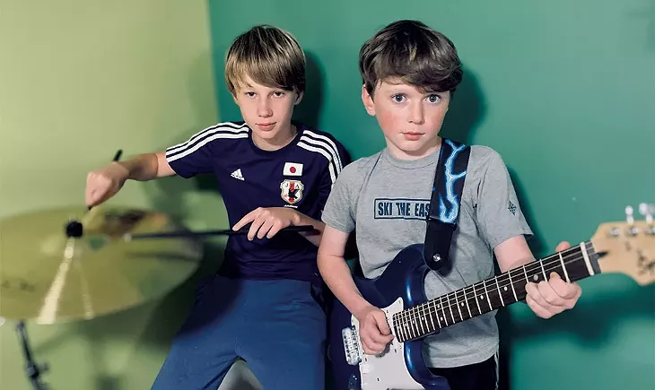 Abe Doherty and Tate Charuk - COURTESY
