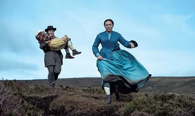 Pugh plays a nurse hired to watch over a fasting girl in Lelio's immersive period piece. - COURTESY OF NETFLIX