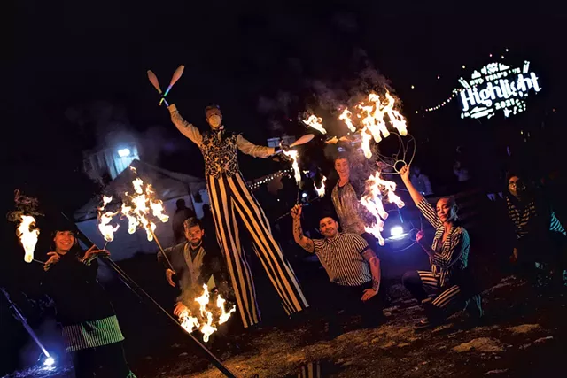 Cirque de Fuego at Highlight in Burlington - COURTESY OF LUKE AWTRY PHOTOGRAPHY