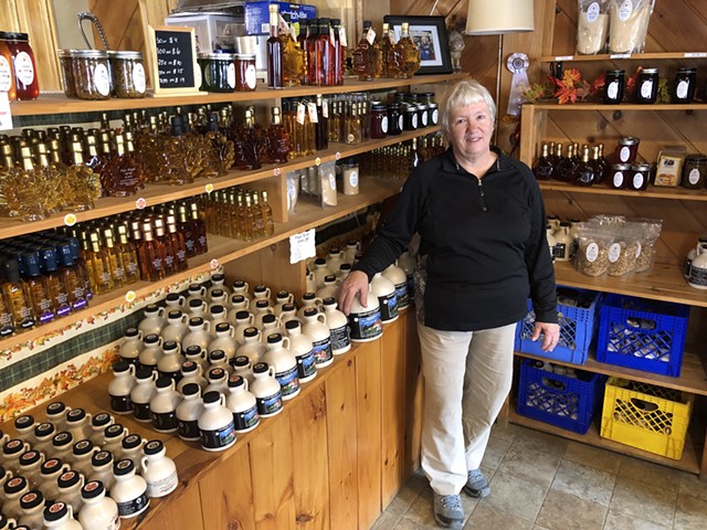 Ruth Goodrich of Goodrich's Maple Farm in Cabot - ANNE WALLACE ALLEN ©️ SEVEN DAYS