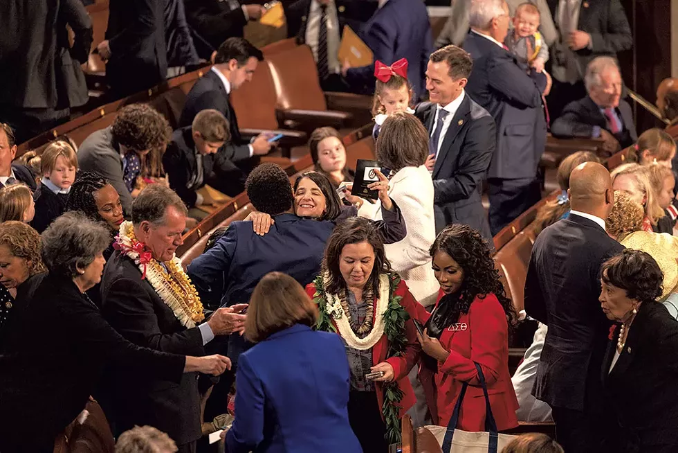 U.S. Rep. Becca Balint on the House floor - JAMES BUCK