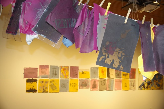 Peace Paper Project exhibition - STEVE MEASE