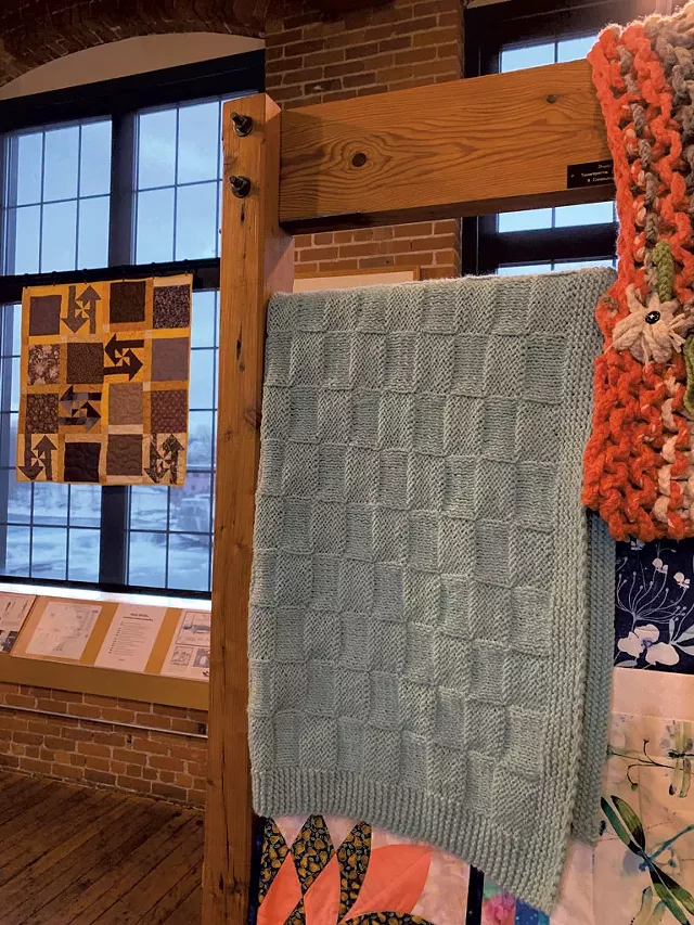 Welcome Blankets - COURTESY OF HERITAGE WINOOSKI MILL MUSEUM
