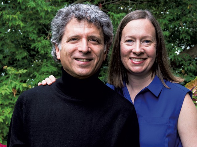 Ronald Braunstein and Caroline Whiddon - COURTESY OF ANN L. MOORE