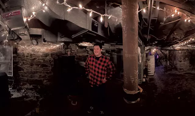 Jim's Basement at the home of Jim Lockridge in Burlington - COURTESY