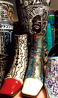 Boots by Rick Skogsberg - COURTESY OF BIGTOWN GALLERY
