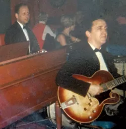 Mike Martello playing, circa 1967 - COURTESY OF KELLY QUENNEVILLE