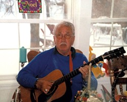 Mike playing circa 2002 - COURTESY OF KELLY QUENNEVILLE