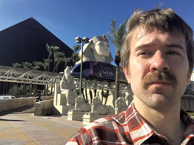Paul Heintz at the Luxor Las Vegas - FILE: PAUL HEINTZ