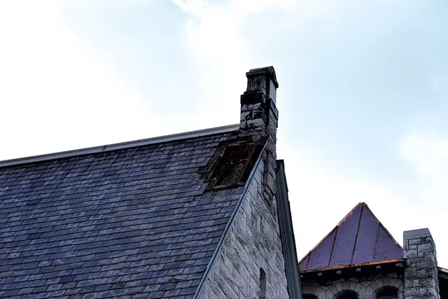 The church roof - ETHAN WEST