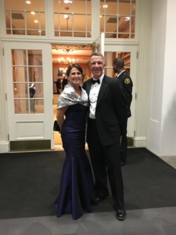 Gov. Phil Scott and his wife, Diana, at the White House - COURTESY OF THE GOVERNOR'S OFFICE