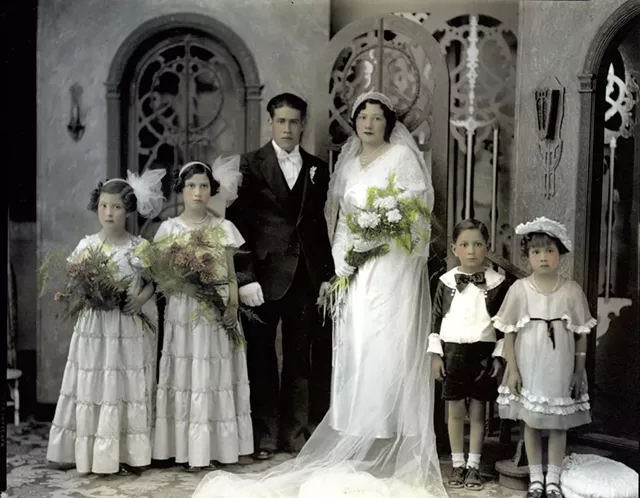 "Wedding of Caroline Pedregon and Jesus Jose Urquidi," photograph by Alfonso Casasola - COURTESY OF MIDDLEBURY COLLEGE OF ART
