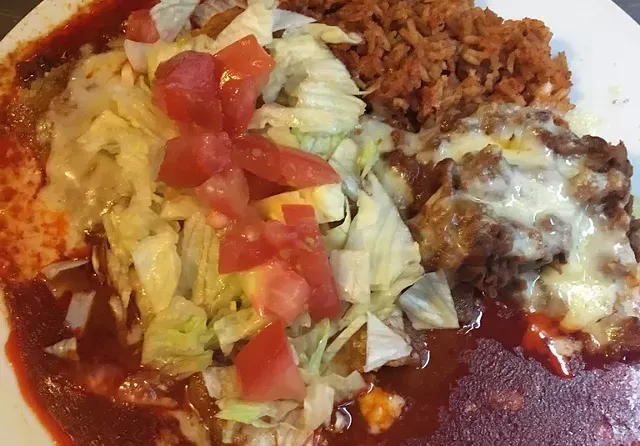 Enchiladas at El Toro in Morrisville - COURTESY OF EL TORO