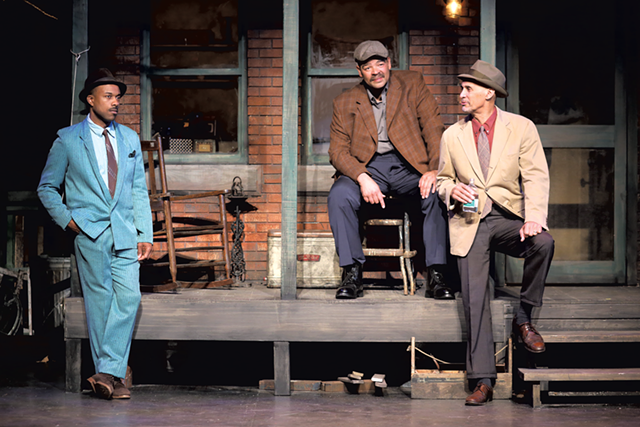 Left to right: Nathaniel J. Ryan, Brian Anthony Wilson and Ralph McCain