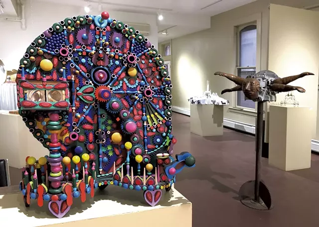 "Stereoptical Storytelling Machine" by Robert Waldo Brunelle Jr. - COURTESY OF STUDIO PLACE ARTS