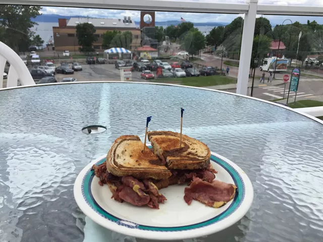 Pastrami on rye at Burlington Bay Market and Café - SALLY POLLAK