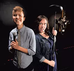 Hillary Boone (left) and Nichole Magoon - MATTHEW THORSEN