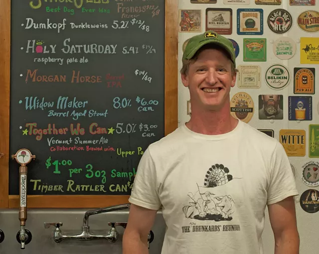 Ben Linehan of Brocklebank Craft Brewing - HANNAH PALMER EGAN