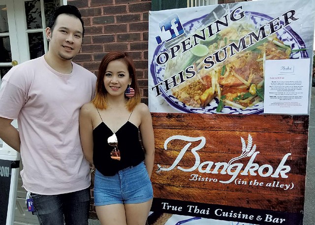 Bobby Chompupong and Kanni Sangkhanond of Bangkok Bistro