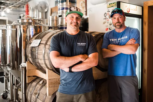 Mike Scarlata (left) and J Powell - COURTESY OF DANIELLE VISCO
