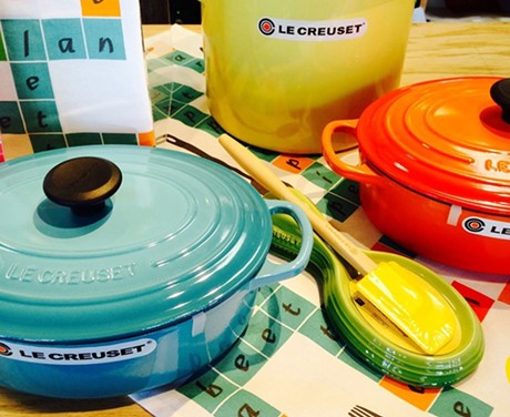 Le Creuset cookware - COURTESY OF KISS THE COOK