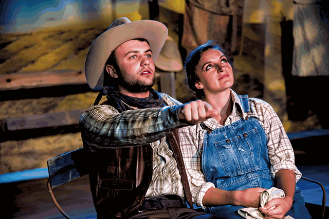 Tim Lewis and Clarise Fearn - COURTESY OF DAVID GARTEN