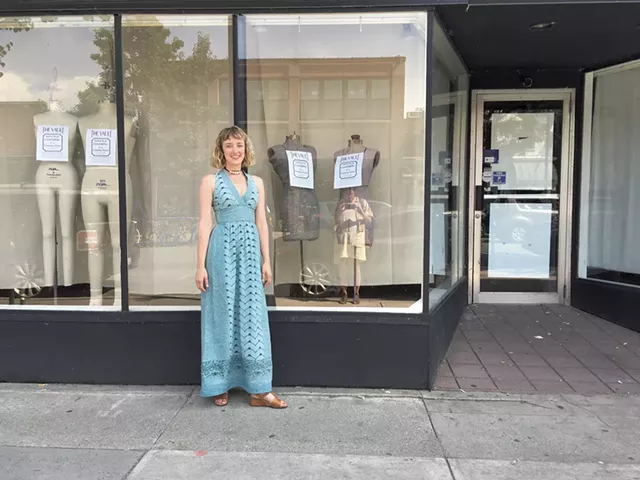 Ruth Meteer in front of the new Vault Collective location on Cherry Street - SADIE WILLIAMS