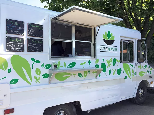 The Streetgreens food truck - COURTESY OF STREETGREENS