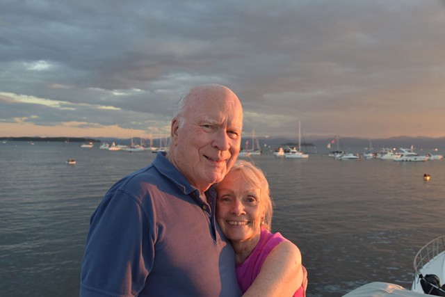 Sen. Patrick Leahy and wife, Marcelle - COURTESY OF SEN. PATRICK LEAHY