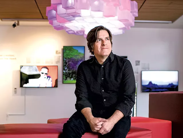 Champlain College Art Gallery curator Chris Thompson - FILE: OLIVER PARINI