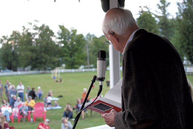 Wendell Berry reading - COURTESY OF LOU LEPPING FOR STERLING COLLEGE