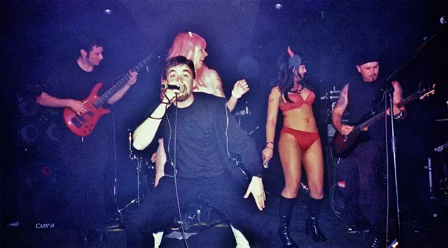 Dysfunkshun at Club Metronome, circa 2000 - COURTESY OF NAAMA LHA KELLY