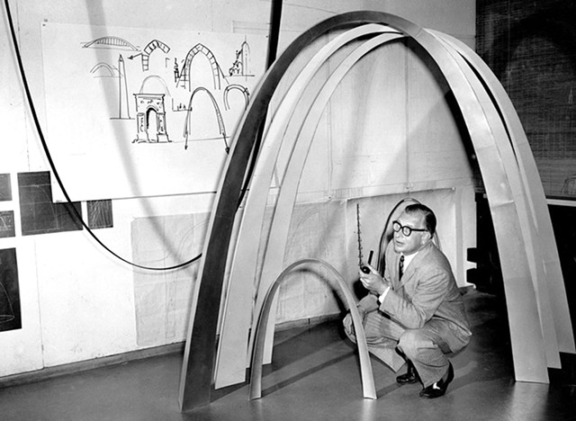 From Eero Saarinen: The Architect Who Saw the Future - COURTESY OF ARCHITECTURE + DESIGN FILM SERIES