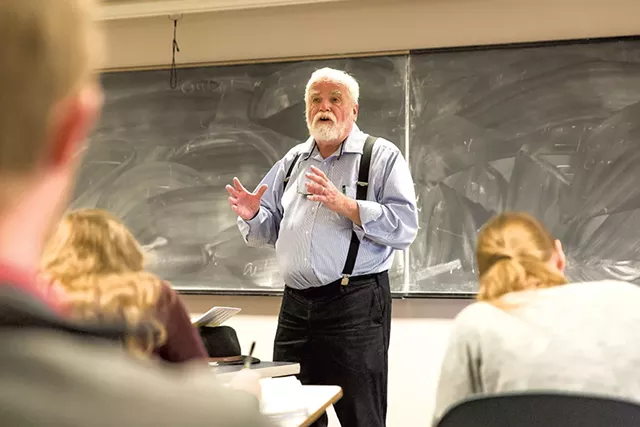 Garrison Nelson teaching a class - OLIVER PARINI