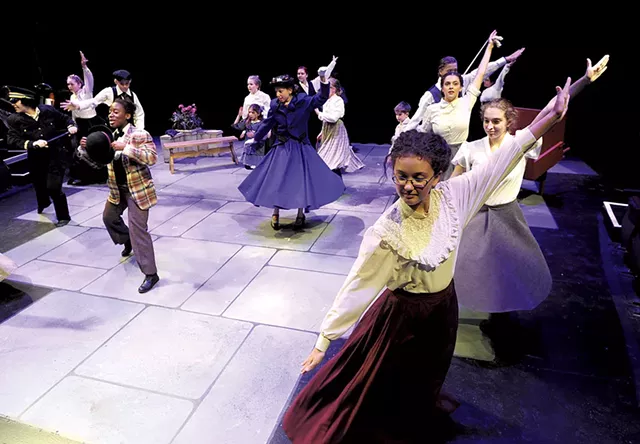 LNT Conservatory summer camp kids rehearsing Mary Poppins, 2017 - FILE: JEB WALLACE-BRODEUR