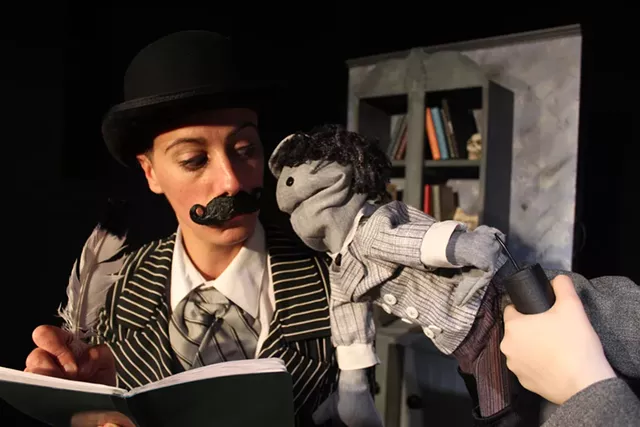 Cael Barkman in Gorey Stories - COURTESY OF SAINTS AND POETS PRODUCTION COMPANY