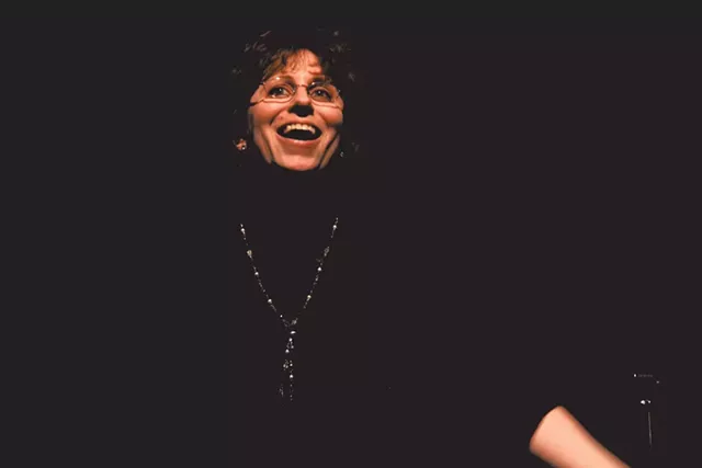 Wendi Stein reads in 'The Nether' - COURTESY OF MIDDLEBURY ACTORS WORKSHOP