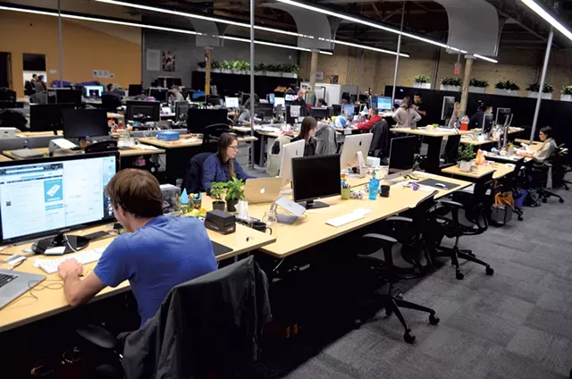 Inside Tucows' Toronto headquarters - KATIE JICKLING