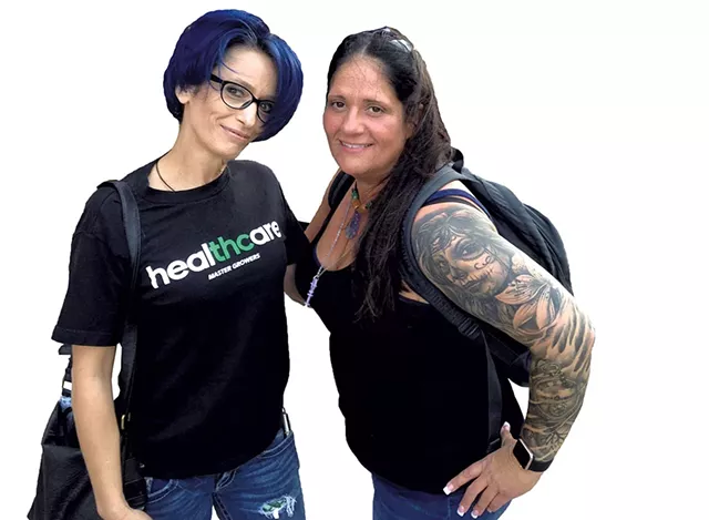 Valorie McMahon (left) and Courtney Soper - KEN PICARD