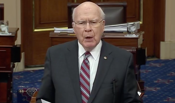 Leahy, Sanders Vote to Convict but Trump Acquitted at Senate Impeachment Trial