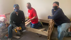 Stuck in Vermont: Chittenden County Chapter of Sleep in Heavenly Peace Makes Beds for Kids