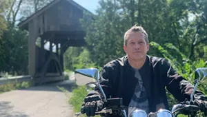 Stuck in Vermont: Mike Santosusso Motorcycles to 100 Covered Bridges in a Year