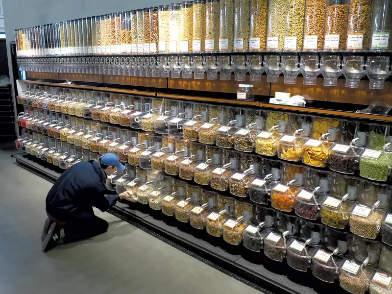 Inside the City Market on Flynn Avenue - MATTHEW THORSEN