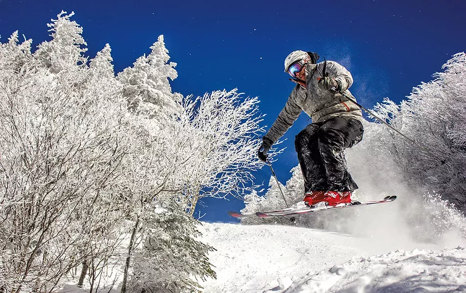 Skiing at Bolton Valley - COURTESY OF CUYLER CUNNINGHAM