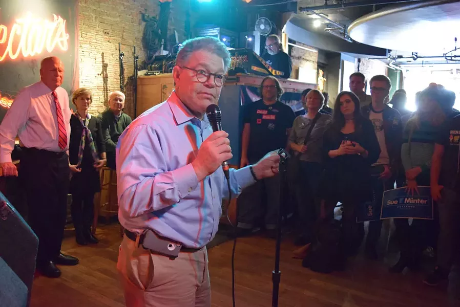 Sen. Al Franken - FILE: TERRI HALLENBECK