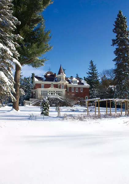 Back lawn of Willard Street Inn - COURTESY OF WILLARD STREET INN