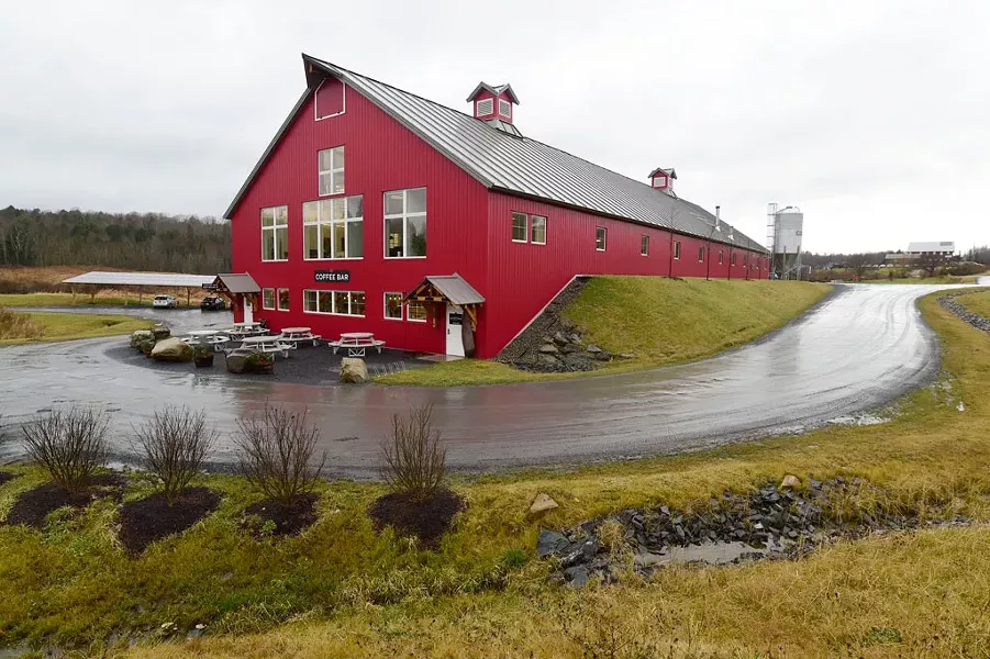 The new Vermont Artisan Coffee & Tea headquarters; - JEB WALLACE-BRODEUR